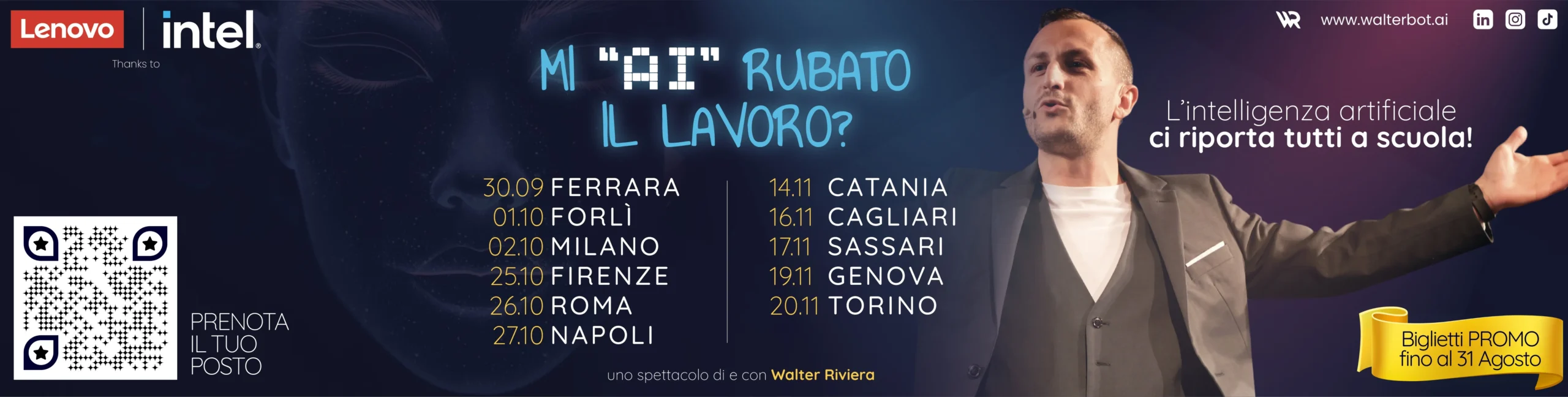 spettacolo intelligenza artificiale